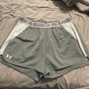 Under Armour Gray Running Shorts